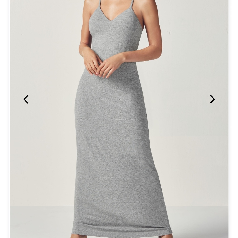 NWT Fabletics maxi dress with cage back